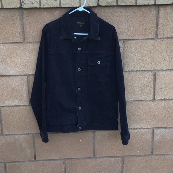 Flint and Tinder Large stretch denim trucker jacket great used conditions